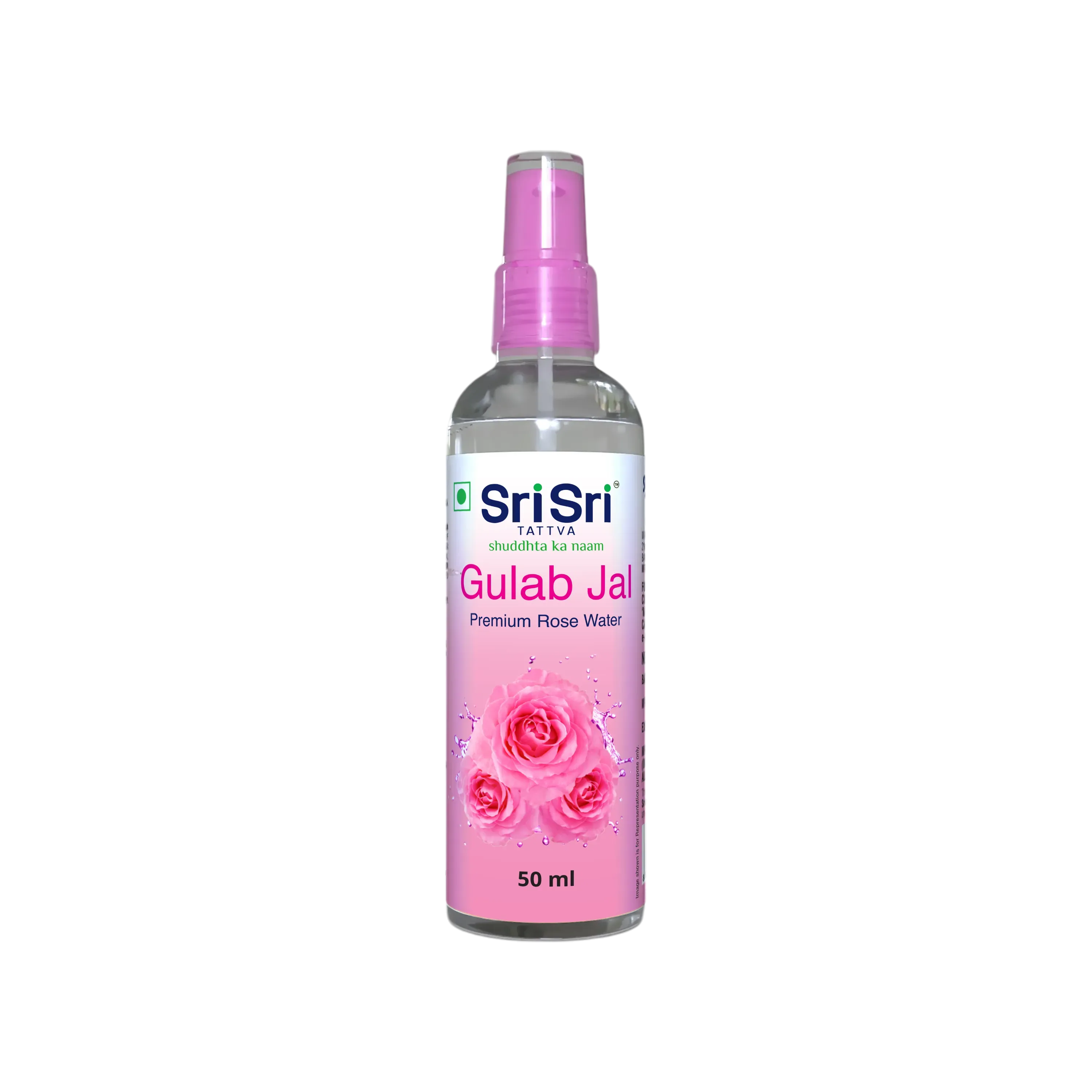 Sri Sri Tattva Gulab Jal Rose Water Spray Bottle - Image 1