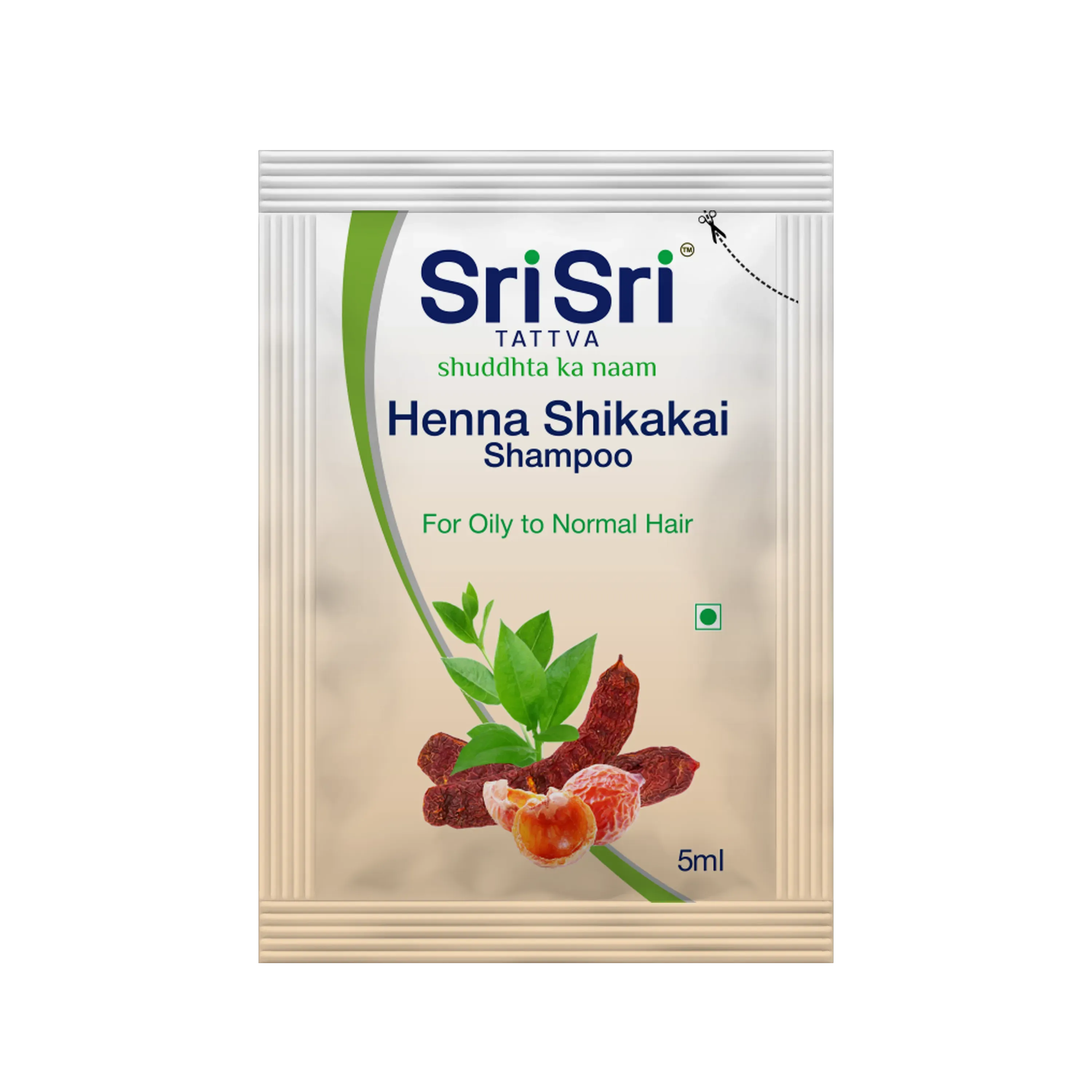 Sri Sri Tattva Henna Shikakai Shampoo Sachet - Image 6