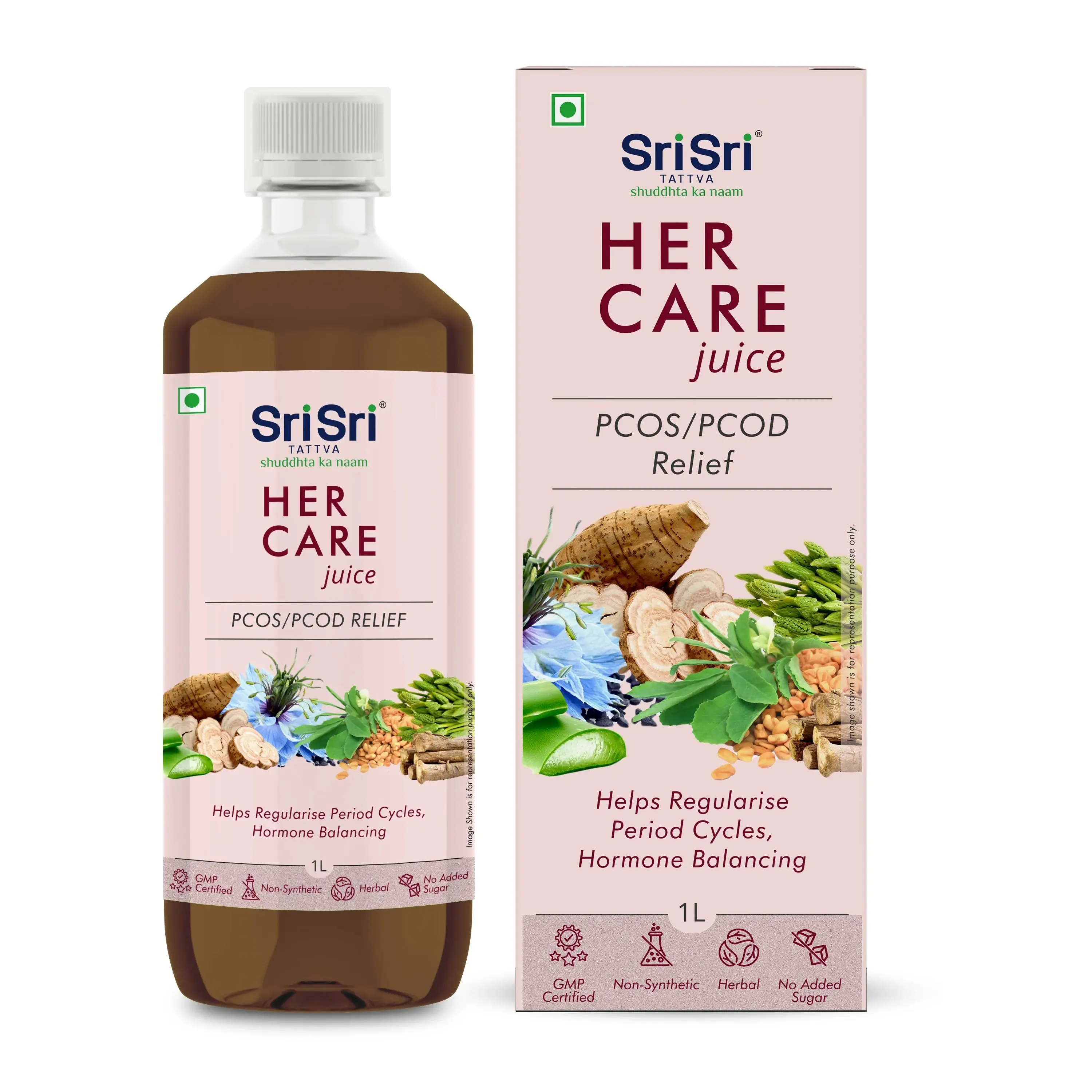 Sri Sri Tattva Her Care Juice - Image 1