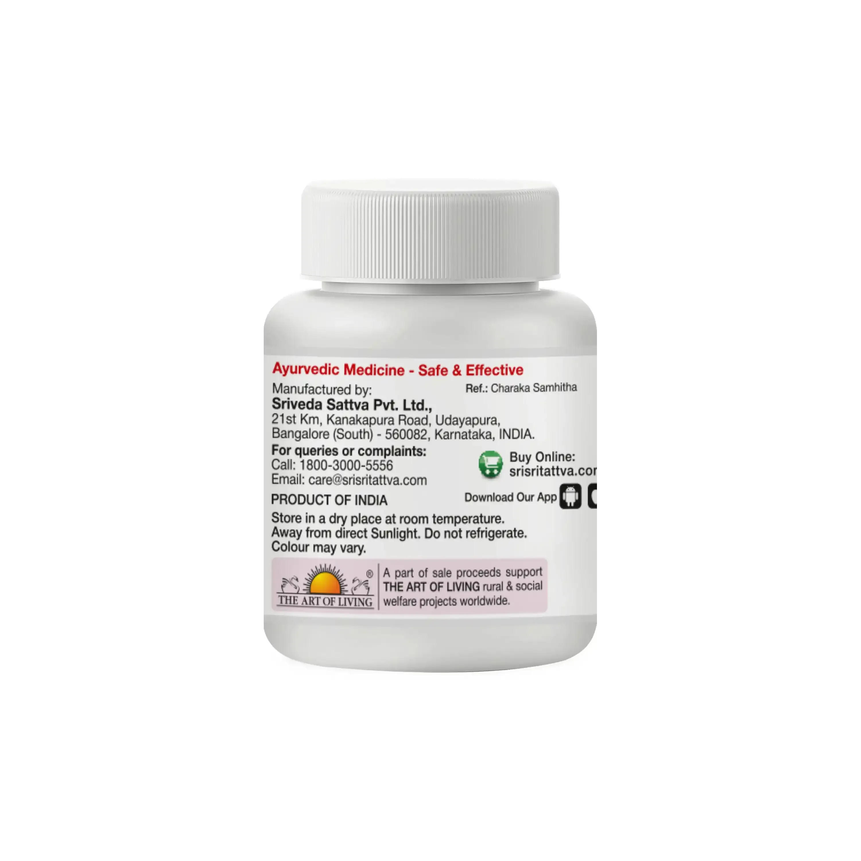 Sri Sri Tattva Kamadudha Rasa - Gastritis & Hyperacidity Disorders - Image 2