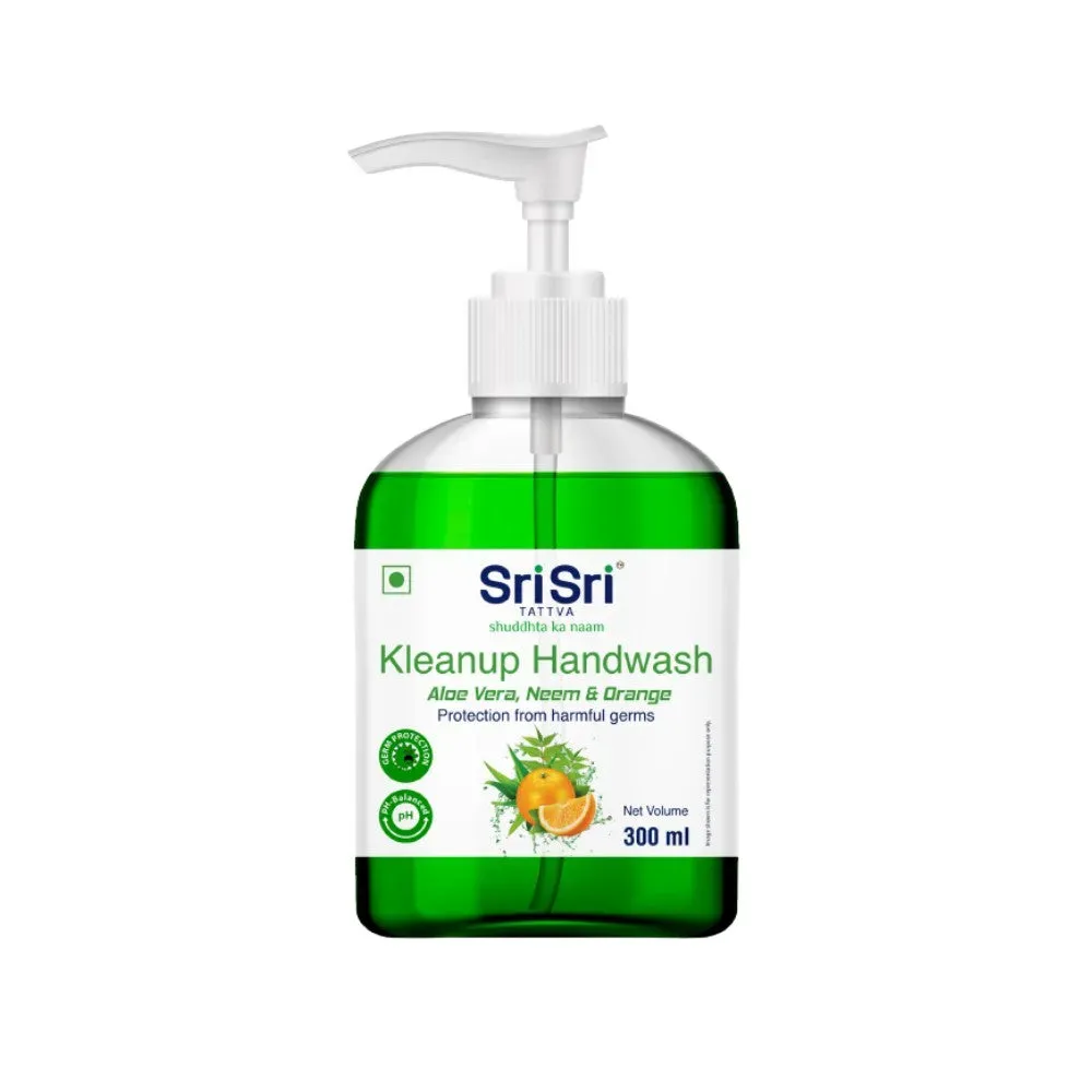Sri Sri Tattva Kleanup Handwash Aloe Vera Neem & Orange