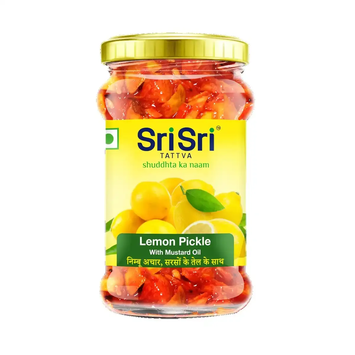 SRI SRI Tattva Lemon Pickle Mustard Oil