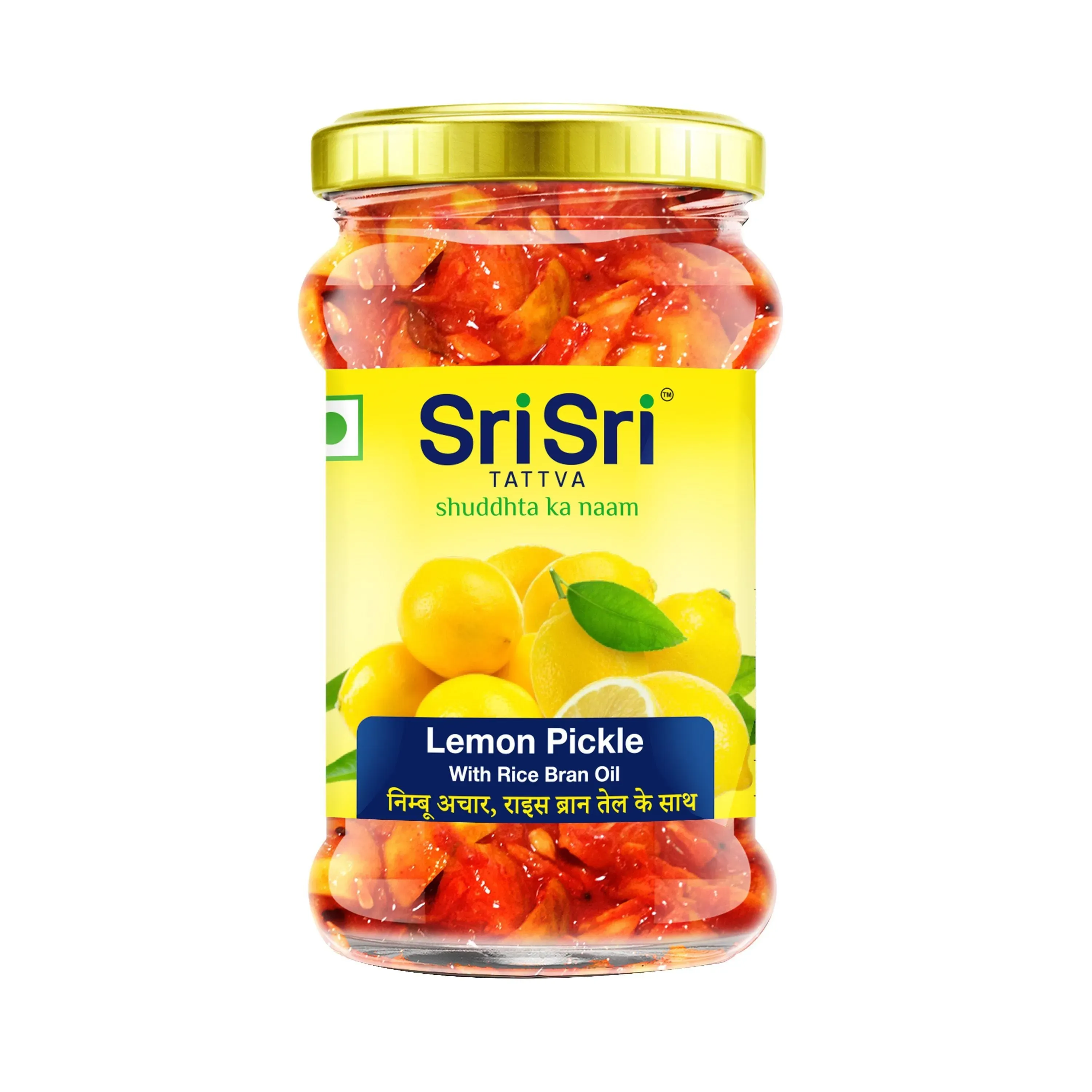 SRI SRI Tattva Lemon Pickle Rice Bran Oil
