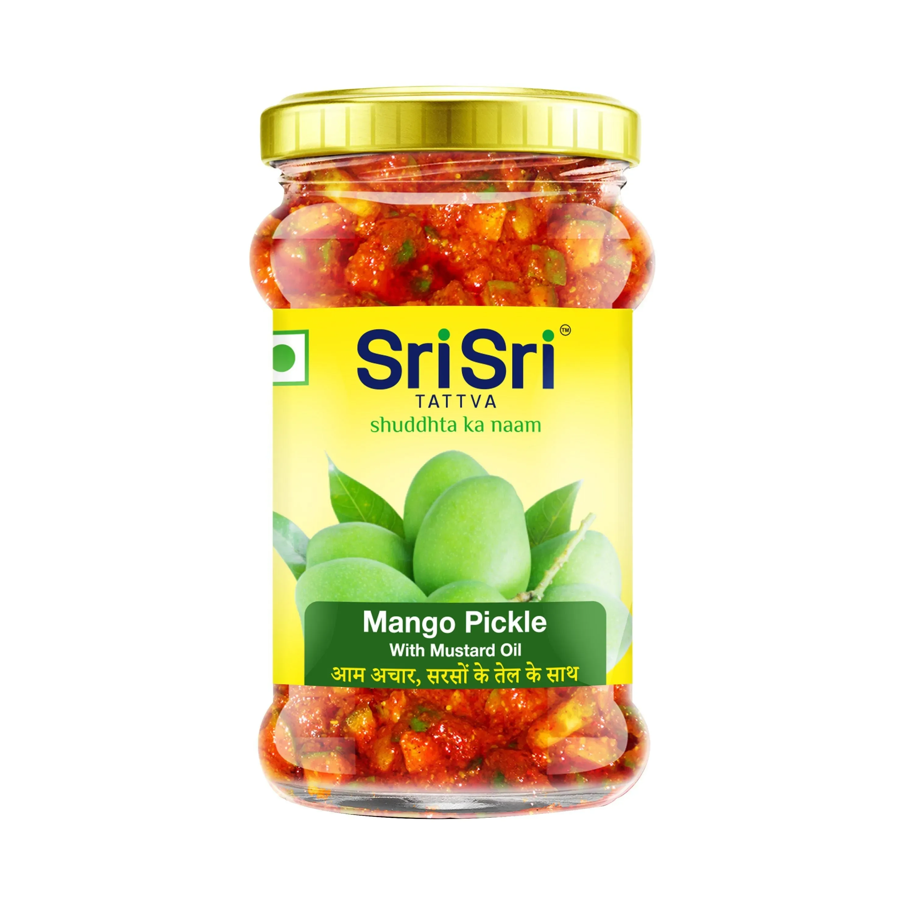 Sri Sri Tattva Mango Pickle - Mustard Oil - Image 1