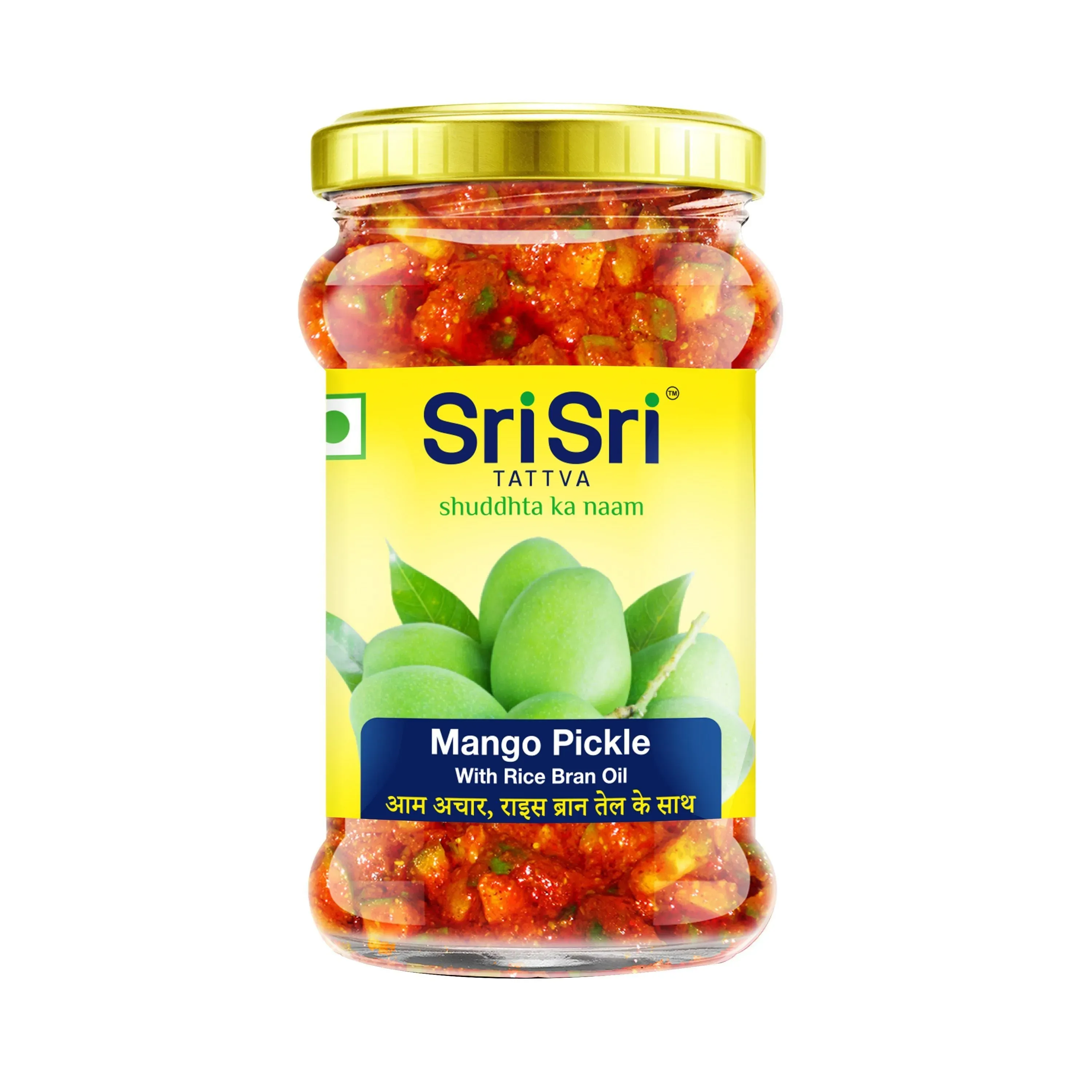 SRI SRI Tattva Mango Pickle Rice Bran Oil