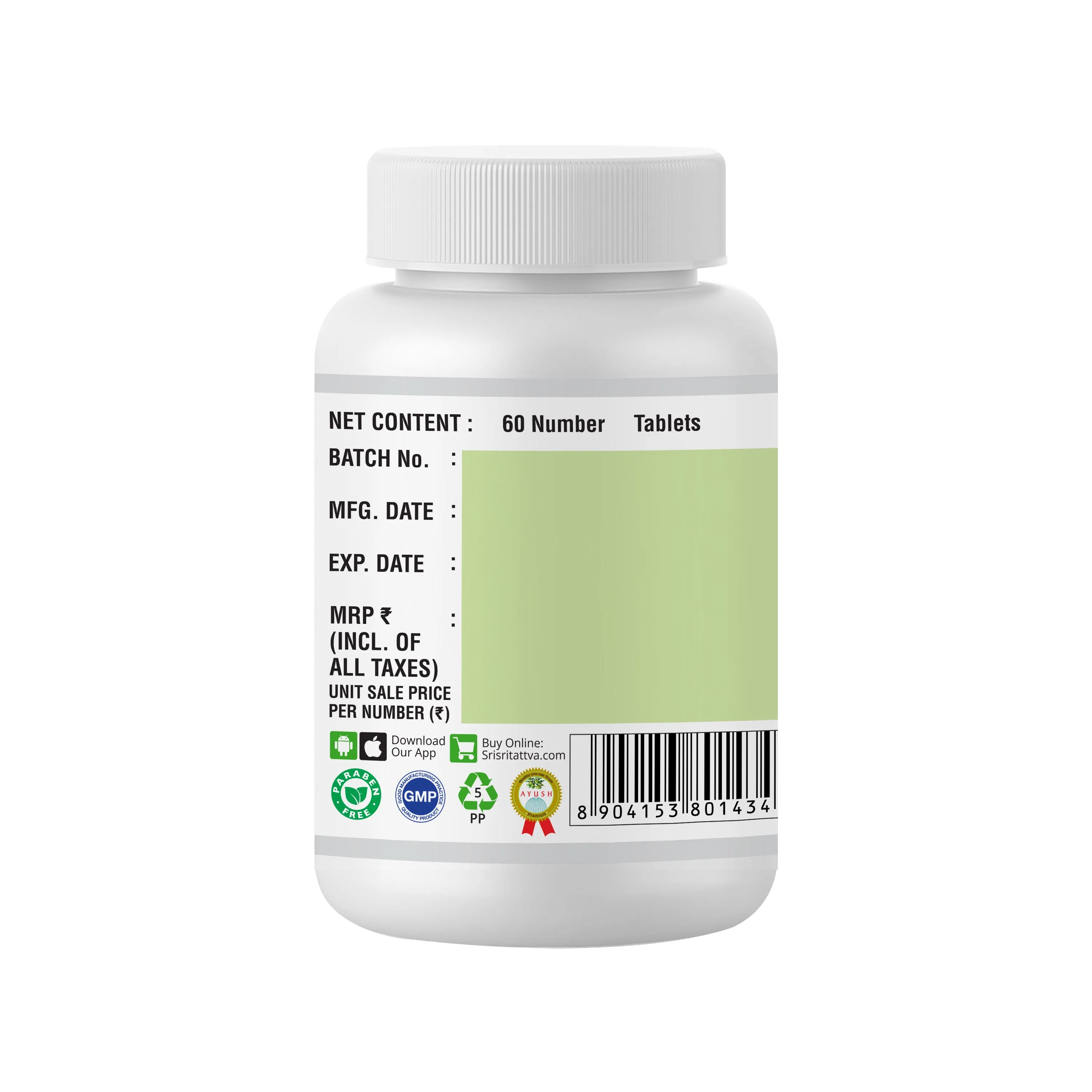 Sri Sri Tattva Neem Tablets | Ayurvedic Wellness | Pure Neem Extract-3