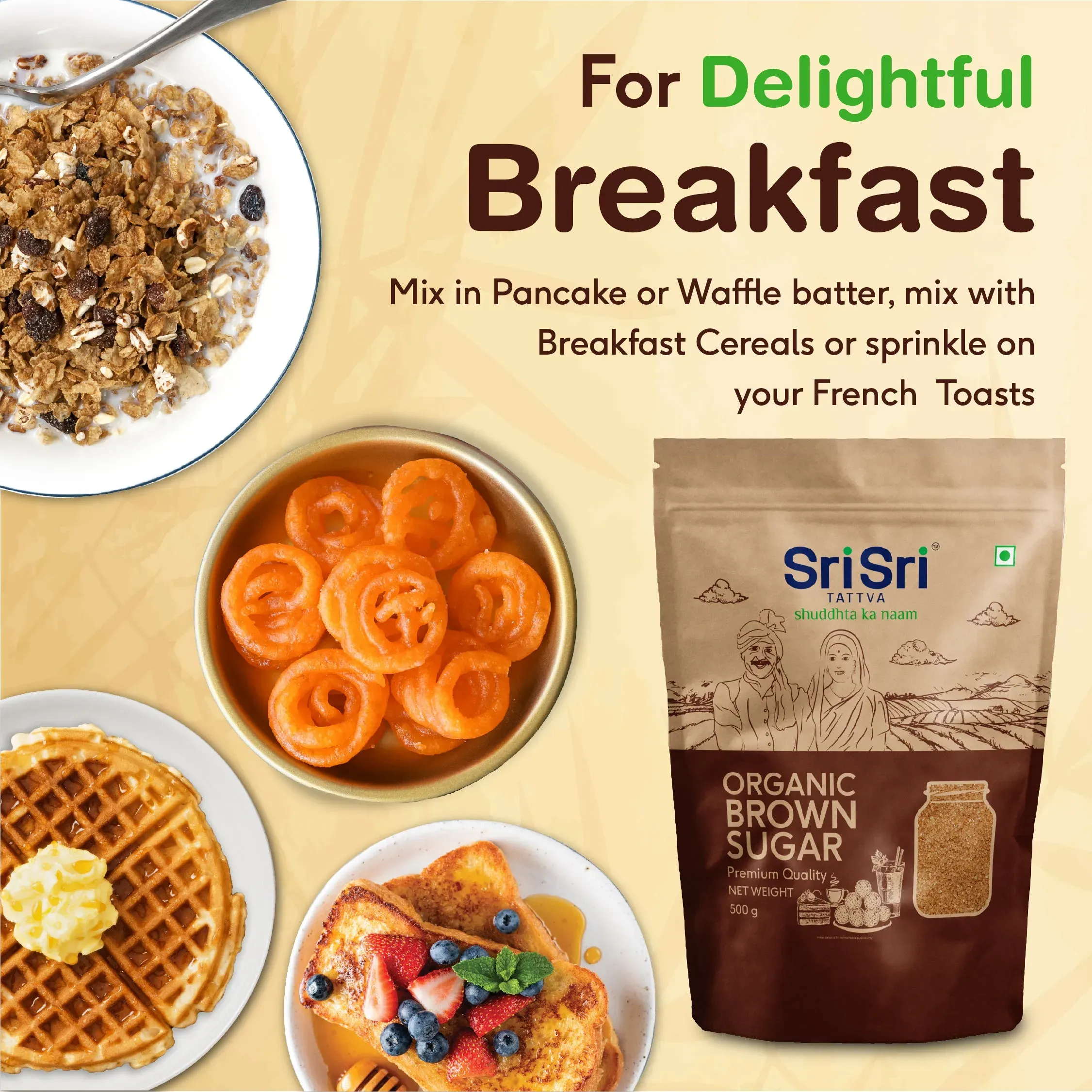 Sri Sri Tattva Organic Brown Sugar - Image 4