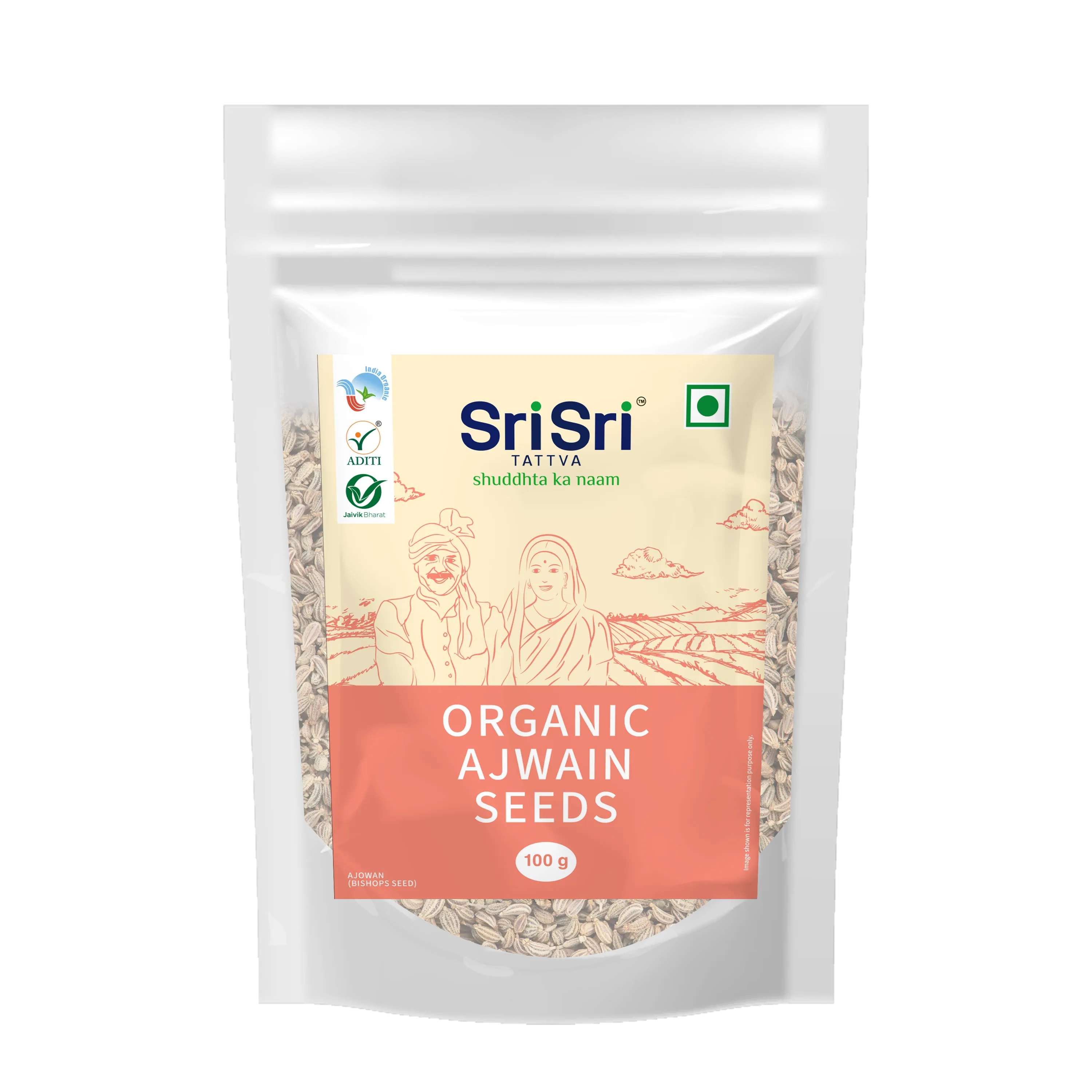 SRI SRI Tattva Organic Carom Seeds (ajwain)