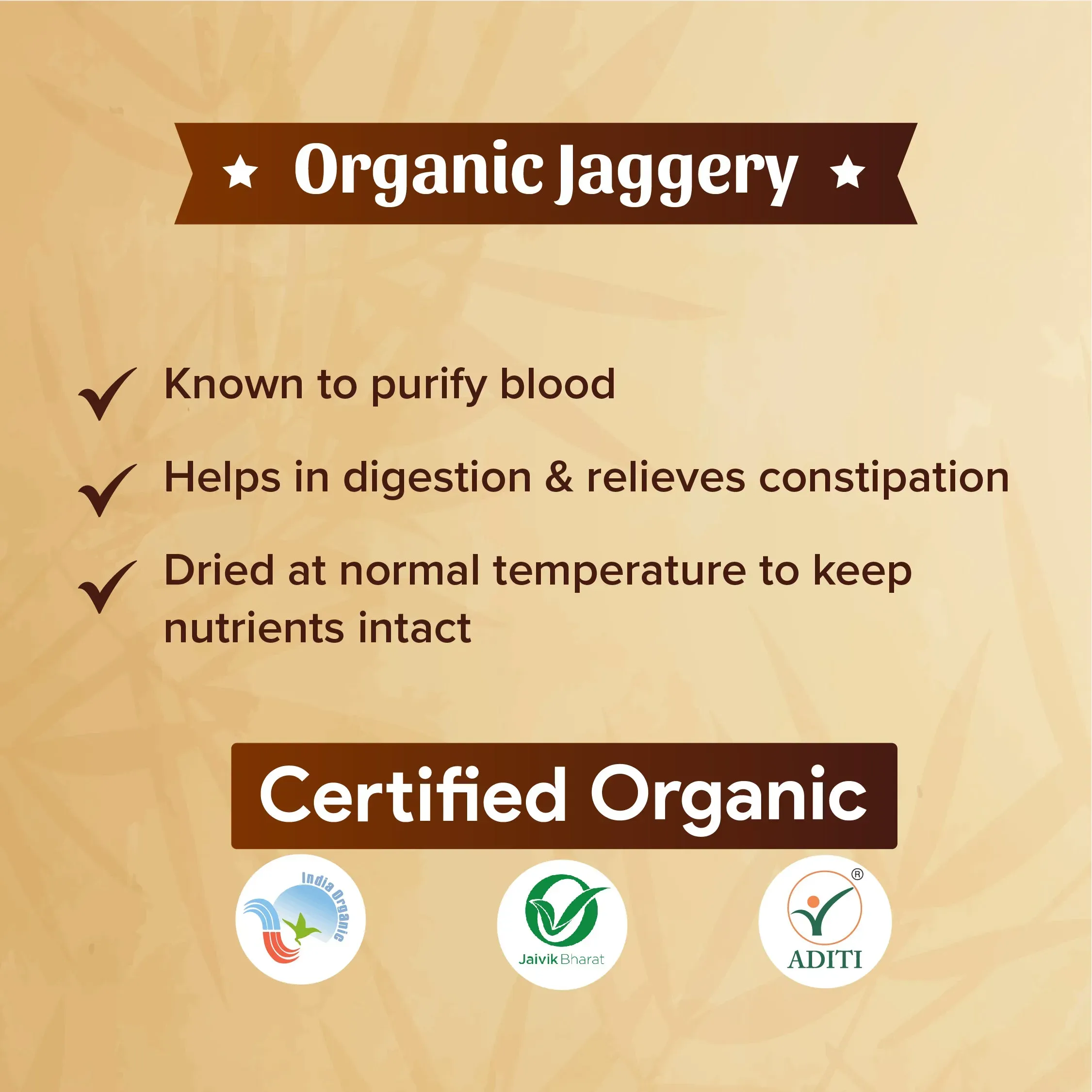 Sri Sri Tattva Organic Jaggery - Image 3