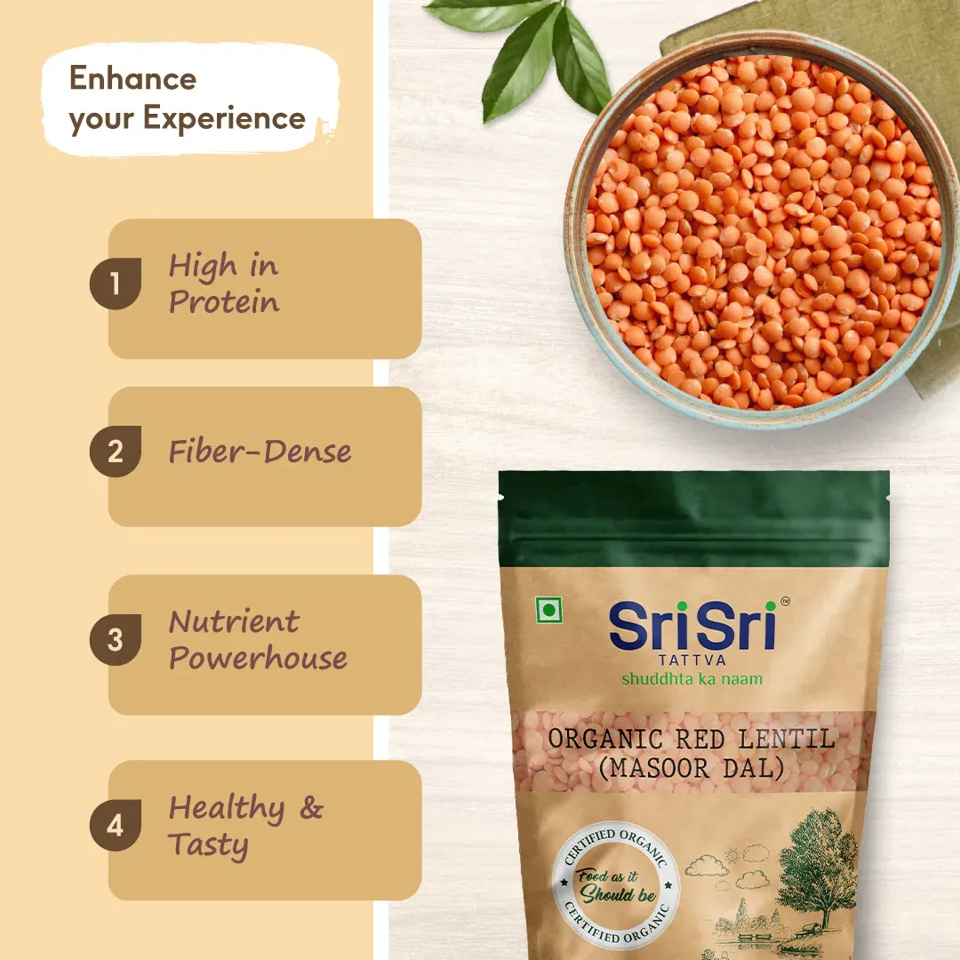 Sri Sri Tattva Organic Red Lentil - Image 3