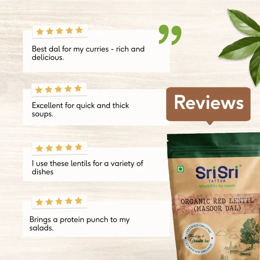Sri Sri Tattva Organic Red Lentil - Image 5