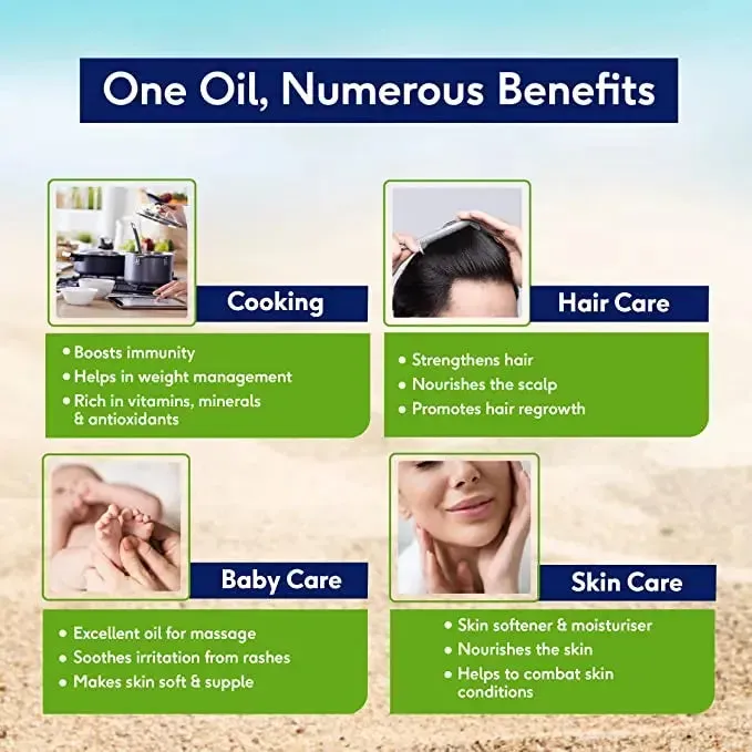 Sri Sri Tattva Organic Virgin Coconut Oil - Image 3