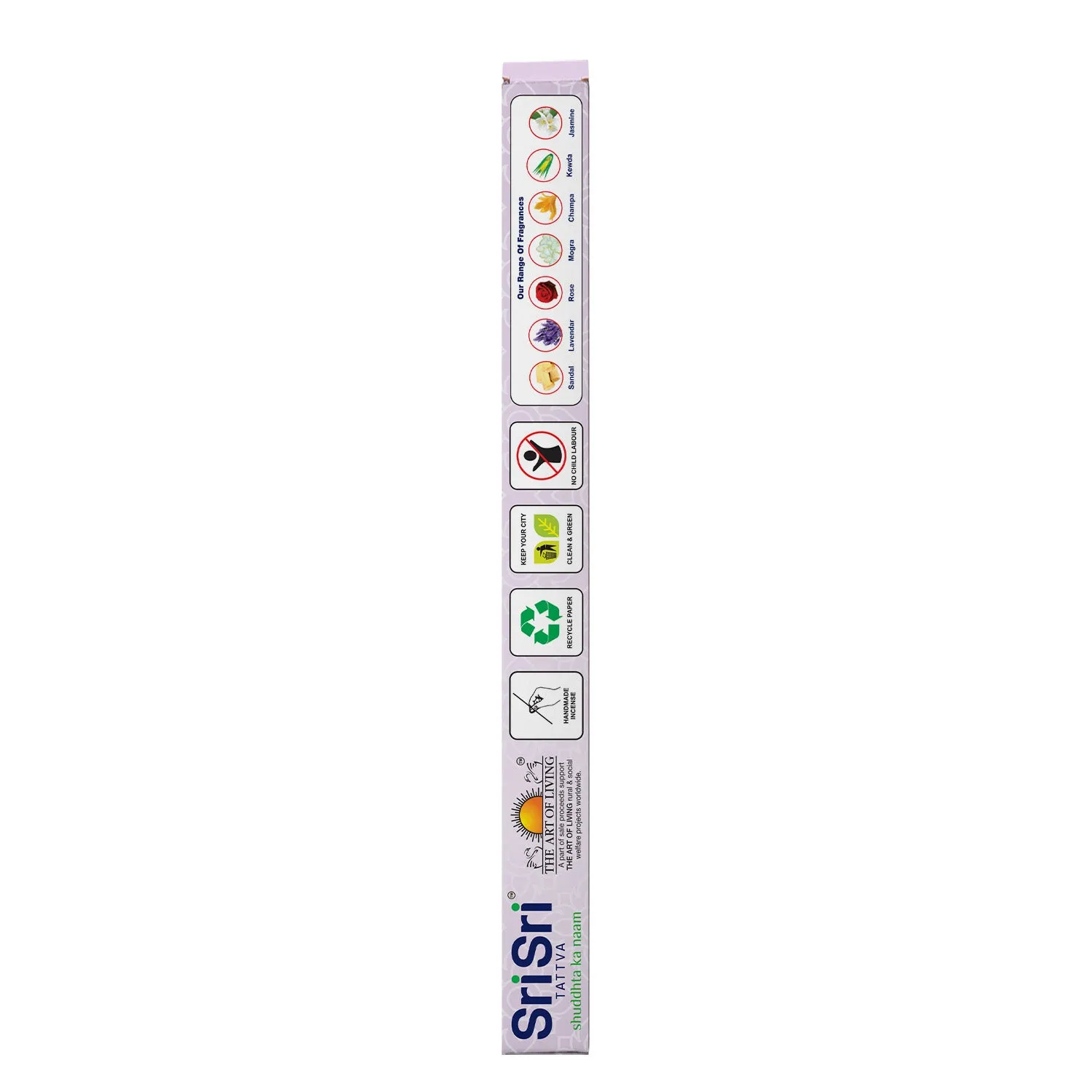 Sri Sri Tattva Premium Lavendar Dhoop Sticks - Image 3