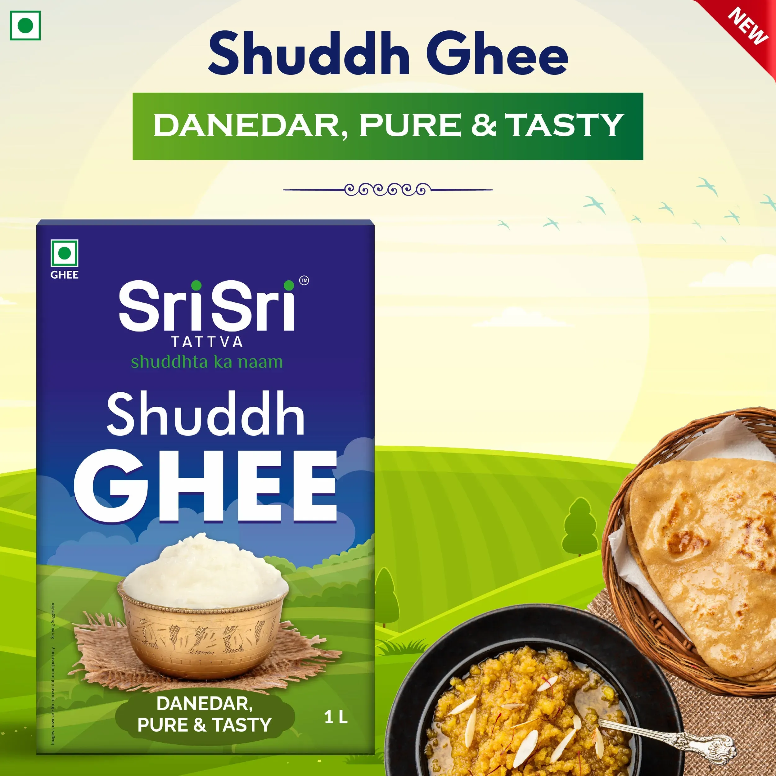 Sri Sri Tattva Shuddh Ghee Danedar Pure & Tasty - Image 2