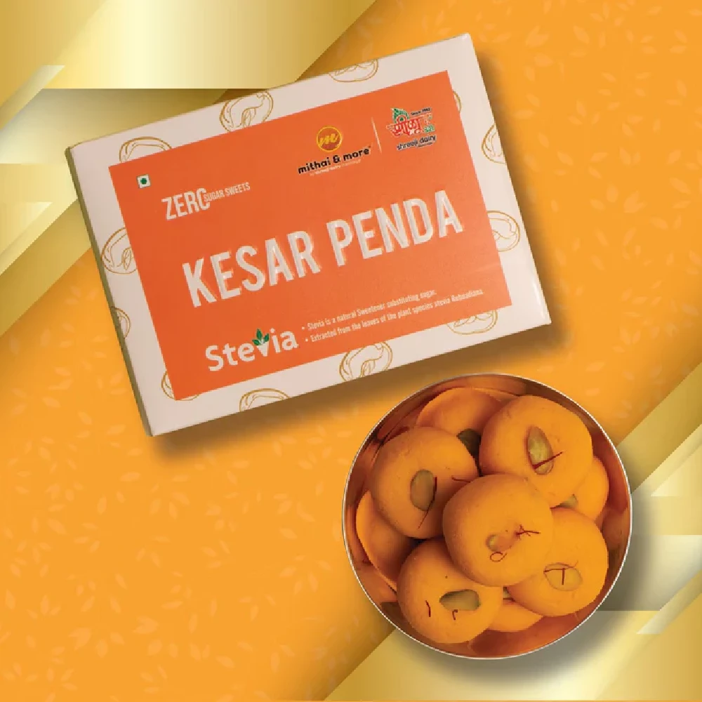 Stevia Kesar Penda Stevia Kesar Penda-Pack Size-400 g