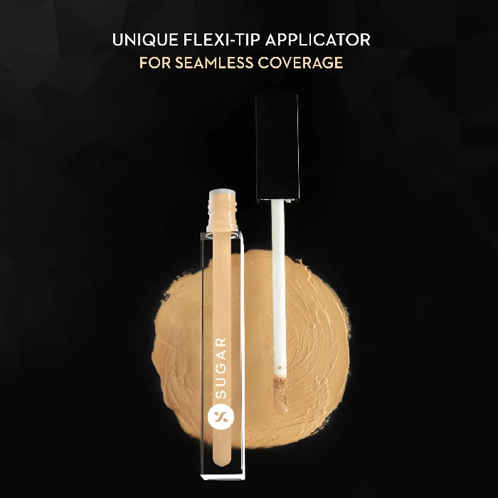 Sugar Auto Correct Creaseless Concealer - (Golden Undertone) 07 Vanilla Latte - Image 3