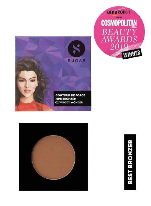 Sugar Contour De Force Mini Bronzer - Taupe Topper - Image 2