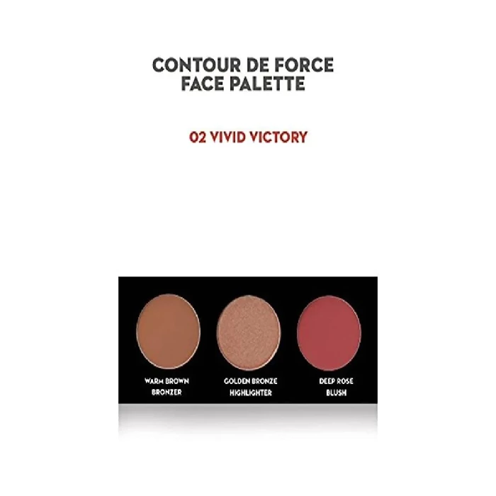 Sugar Cosmetics Contour De Force Face Palette - 02 Vivid Victory - Image 2