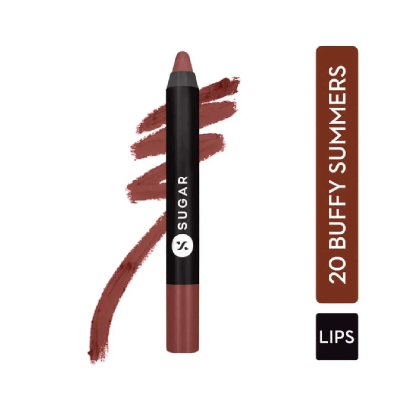 Sugar Cosmetics Matte As Hell Crayon Lipstick-Buffy Summers - Image 2