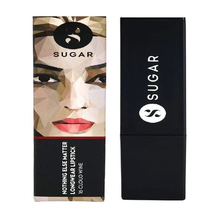Sugar Nothing Else Matter Longwear Lipstick - Cloud Wine (Burgundy, Red Berry) - Image 2