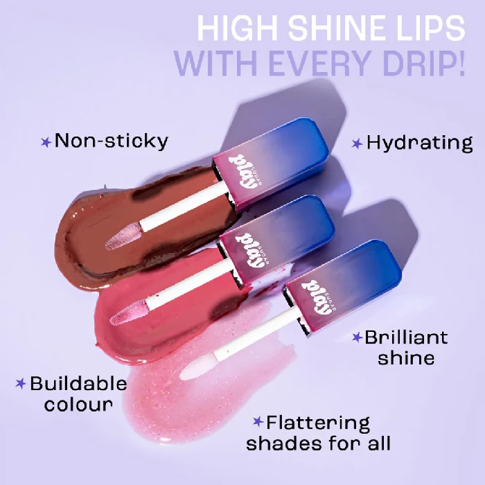 Sugar Play Power Drip Lip Gloss - 02 Woke - Image 3