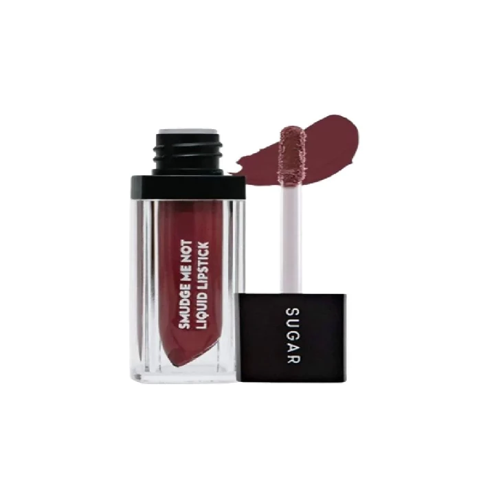 Sugar Smudge Me Not Liquid Lipstick - Bare Flair (Rose Brown) Sugar Smudge Me Not Liquid Lipstick - Bare Flair (Rose Brown)-Pack Size-4.5 ml