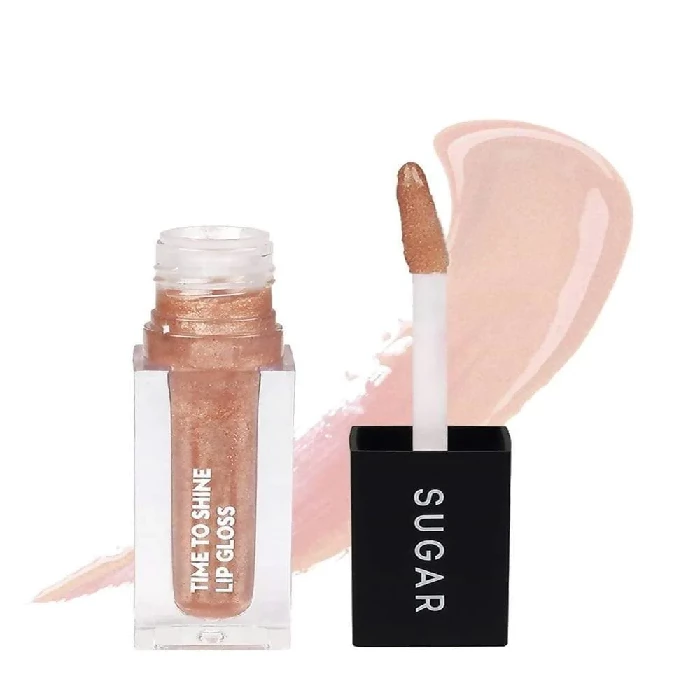 Sugar Time To Shine Lip Gloss Princess Aurora (golden Beige With Shimmer)