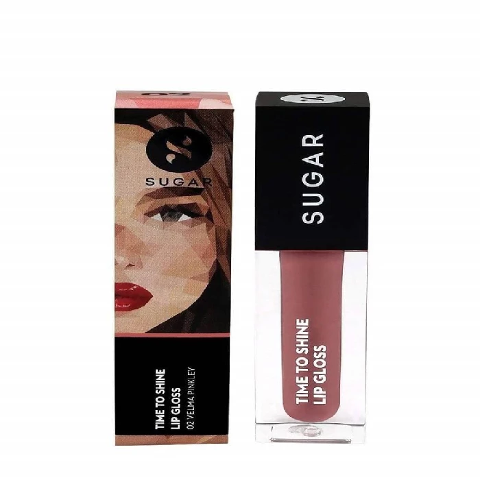 Sugar Time To Shine Lip Gloss - Velma Pinkley (Pink Nude) - Image 2