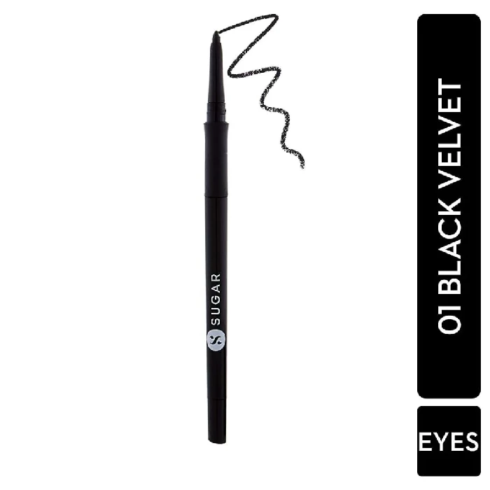 Sugar Twist And Shout Fadeproof Kajal - Black Velvet (Black) - Image 2
