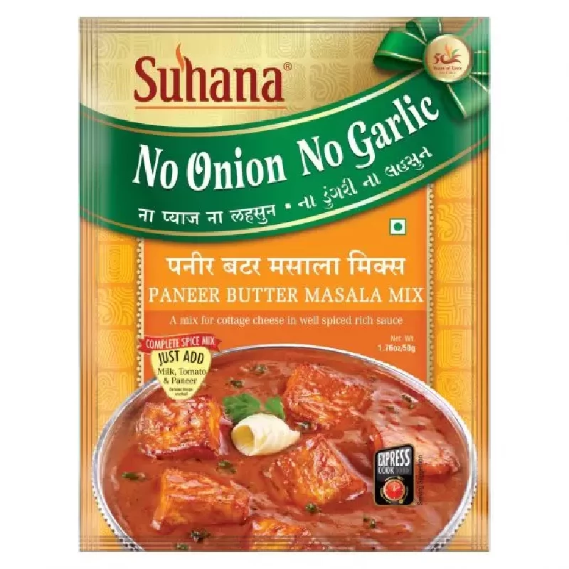 Suhana Paneer Butter No Onion No Garlic Spice Mix