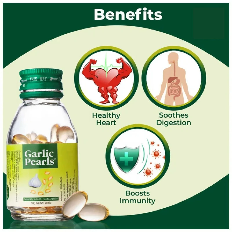 Sun Pharma Garlic Pearls Capsules - Image 2