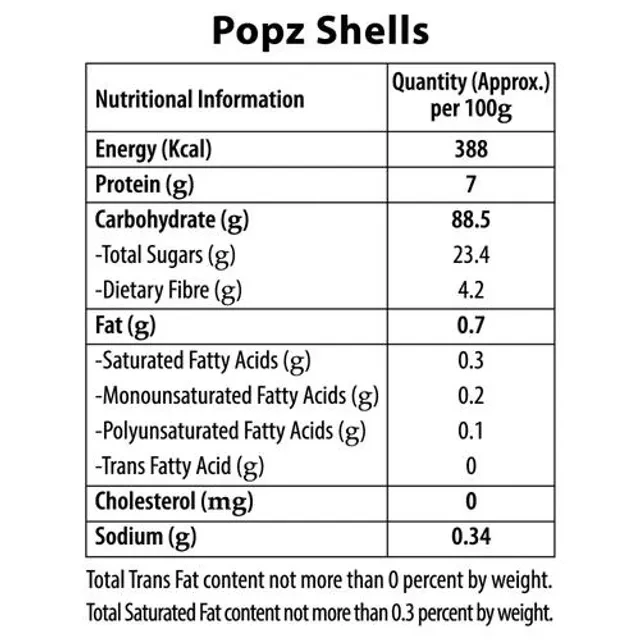 Sundrop Popz Shells Breakfast Cereal - Multi Grain Choco Flakes, Choco Fills - Image 5