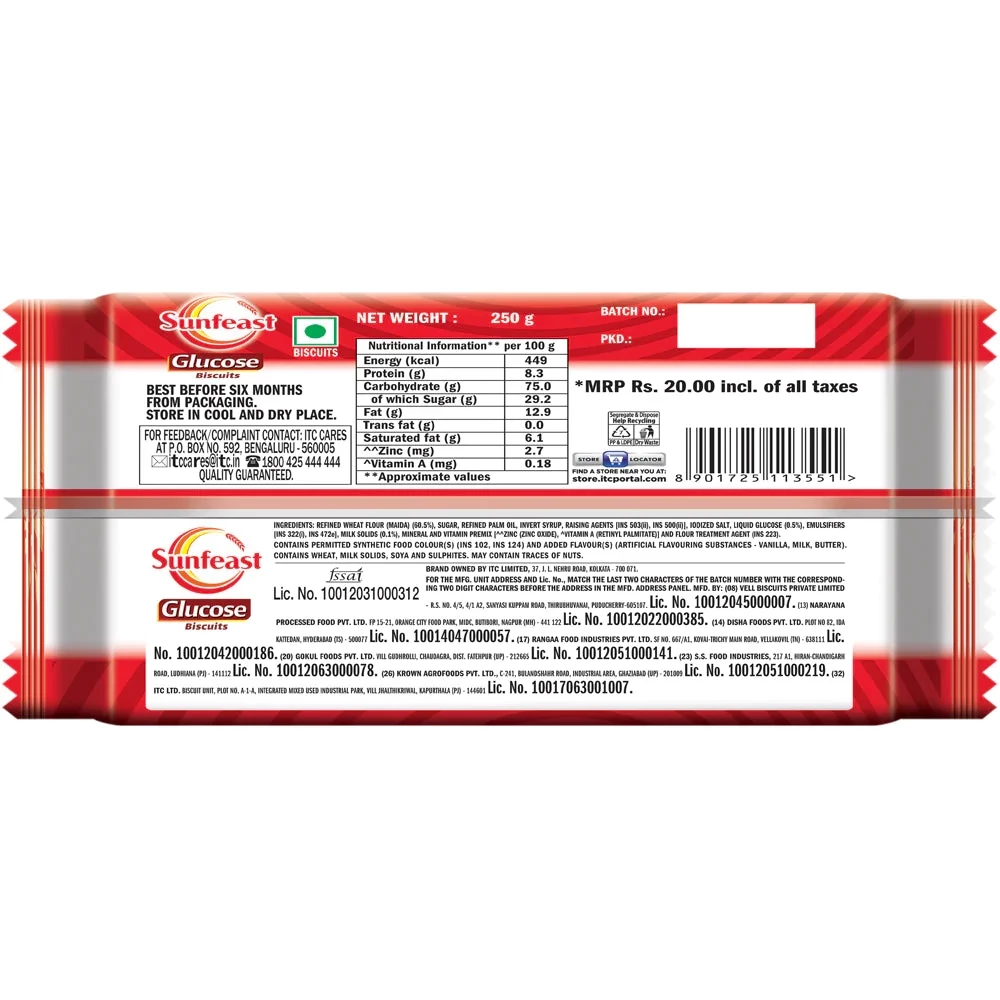 Sunfeast Glucose Biscuit - Image 3