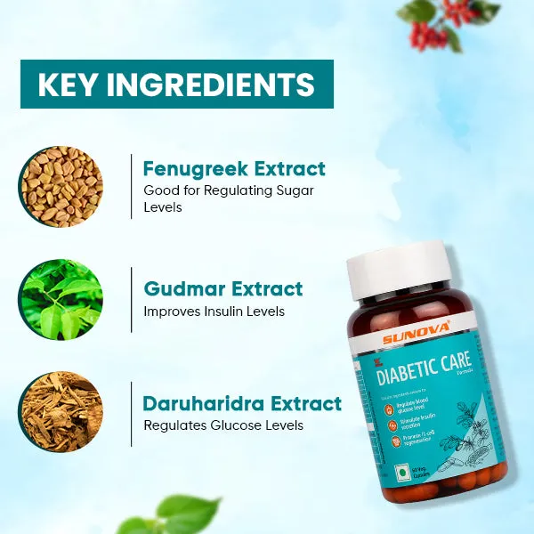 Sunova Diabetic Care Capsules - Image 2
