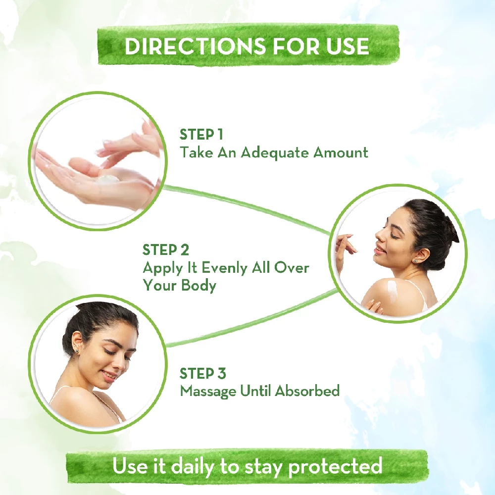 Sunscreen Body Lotion SPF 30 -Aloe Vera - Image 4