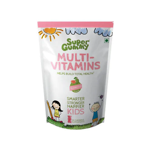 Super Gummy Multi-Vitamins Gummies for Kids (Guava Flavor) Super Gummy Multi-Vitamins Gummies for Kids (Guava Flavor)-Pack Size-30 Gummies