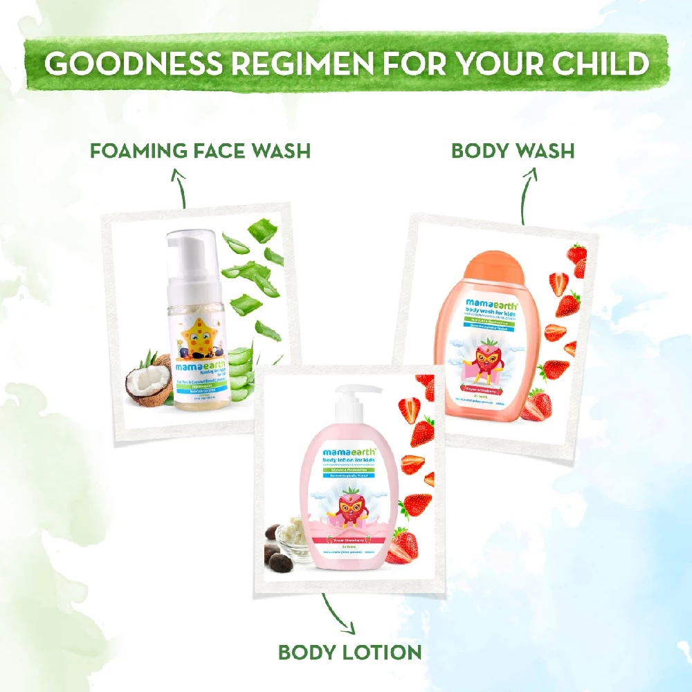 Super Strawberry Body Lotion for Kids With Strawberry & Shea Butter - Image 6