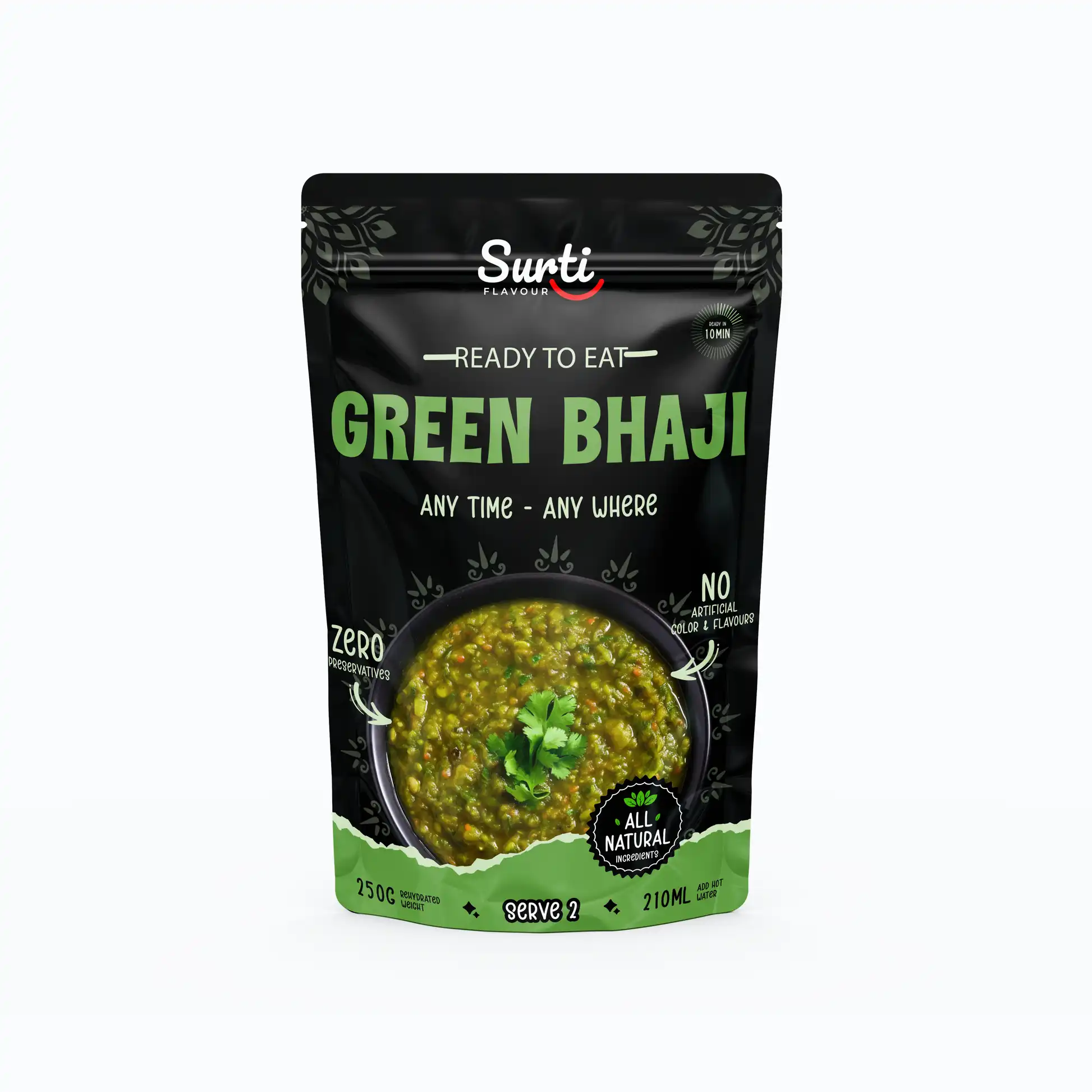 Surti Flavour Green Pav Bhaji - Image 2