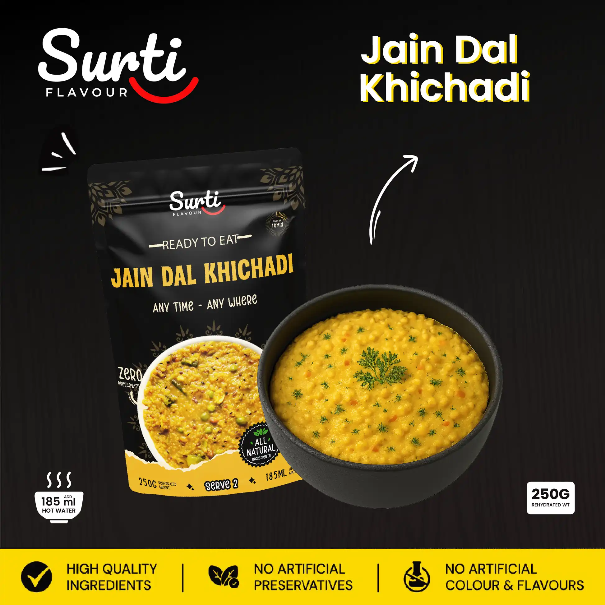 Surti Flavour Jain Dal Khichadi - Image 3
