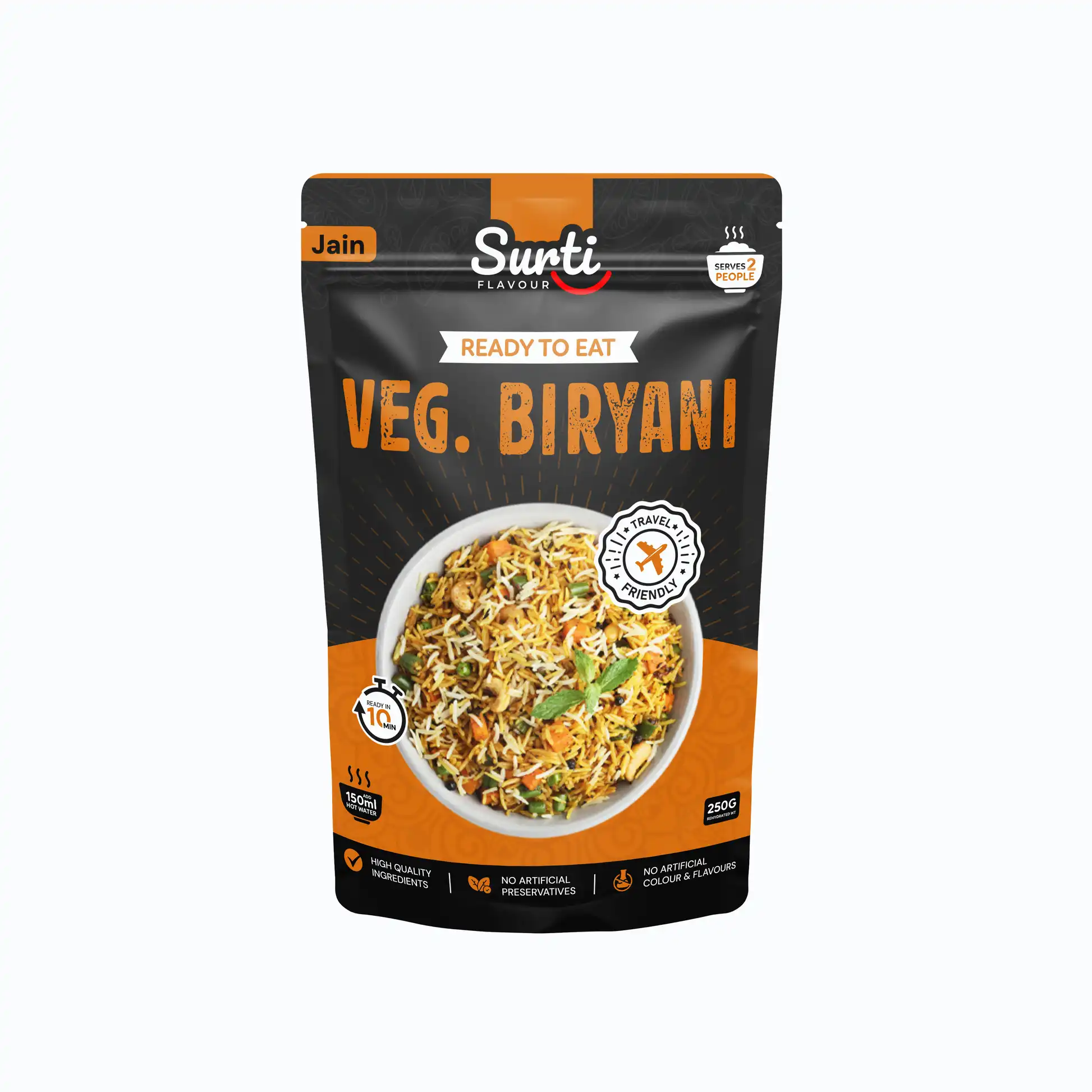 Surti Flavour Jain Sahi Veg. Biryani - Image 2