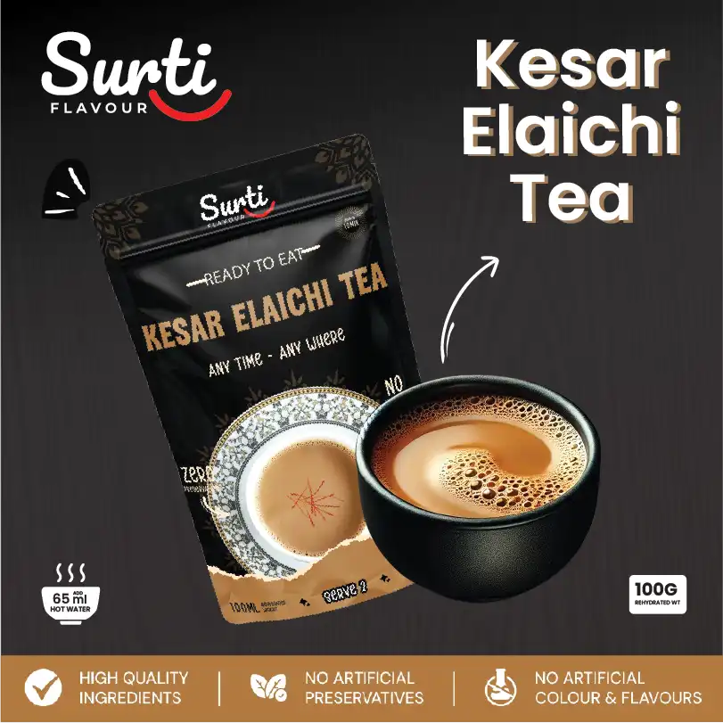 Surti Flavour Kesar Elaichi Tea - Image 4