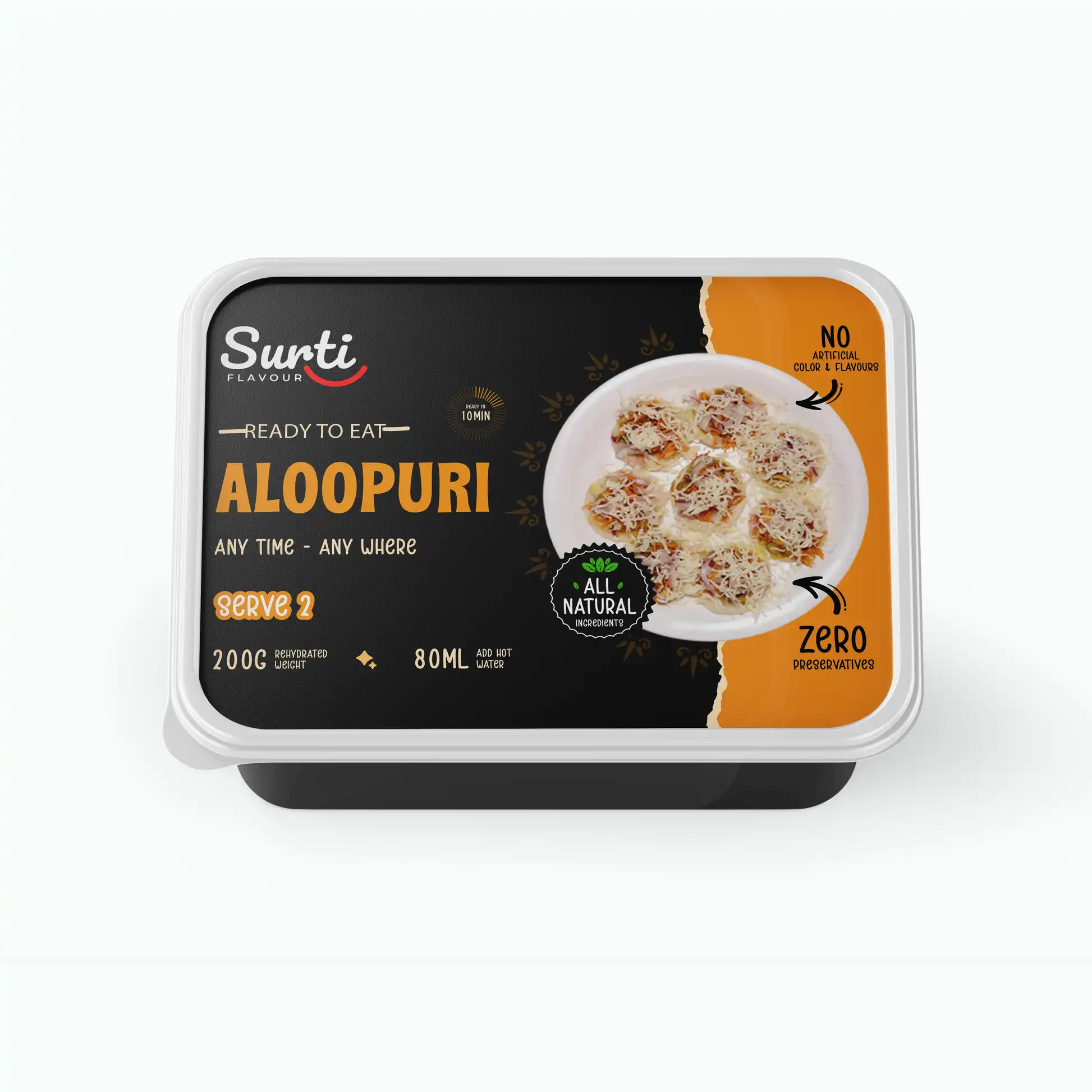 Surti Flavour Sp. Cheese Aloopuri Surti Flavour Sp. Cheese Aloopuri-Pack Size-200 g