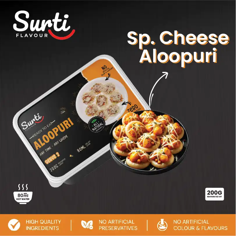 Surti Flavour Sp. Cheese Aloopuri - Image 2
