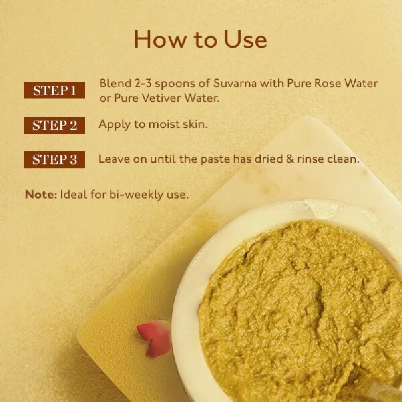 Suvarna Haldi Chandan Face Pack - Image 5