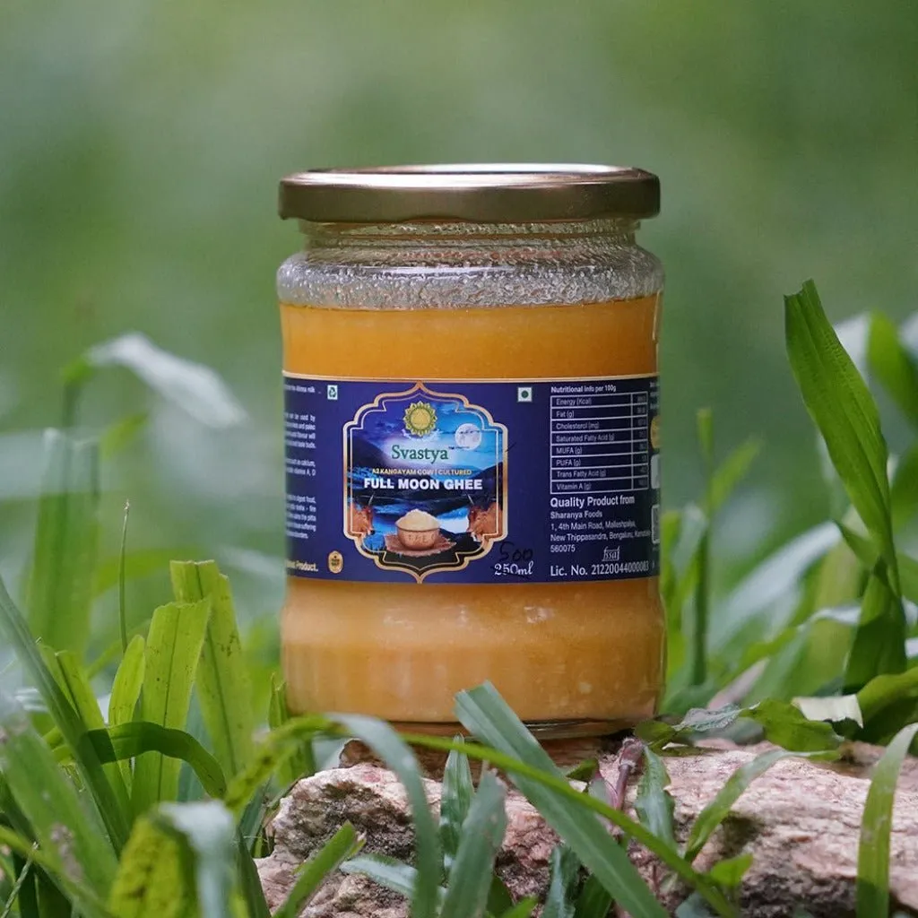 Svastya Organic Farm Organic Full Moon Cultured A2 Cow Ghee