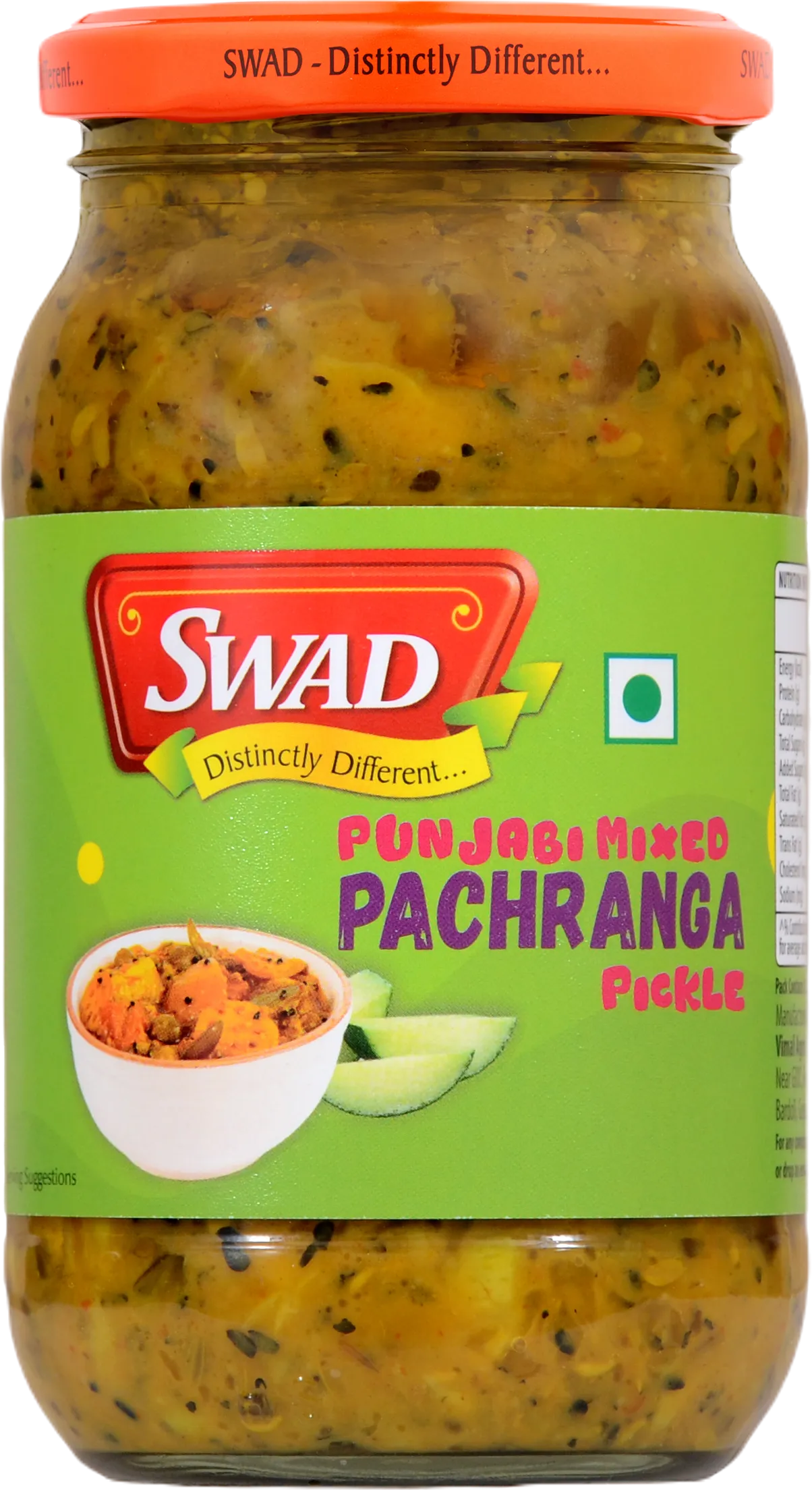 Swad Punjabi Mixed Pachranga Pickle Swad Punjabi Mixed Pachranga Pickle-Pack Size-400 g
