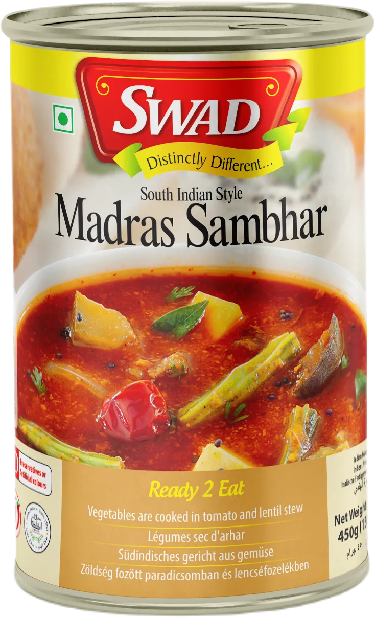 Swad Ready to Eat Madras Sambhar Swad Ready to Eat Madras Sambhar-Pack Size-450 g