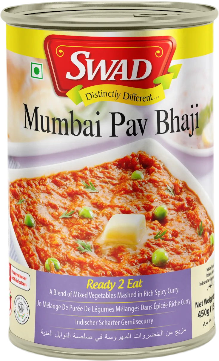Swad Ready to Eat Mumbai Pav Bhaji Swad Ready to Eat Mumbai Pav Bhaji-Pack Size-450 g