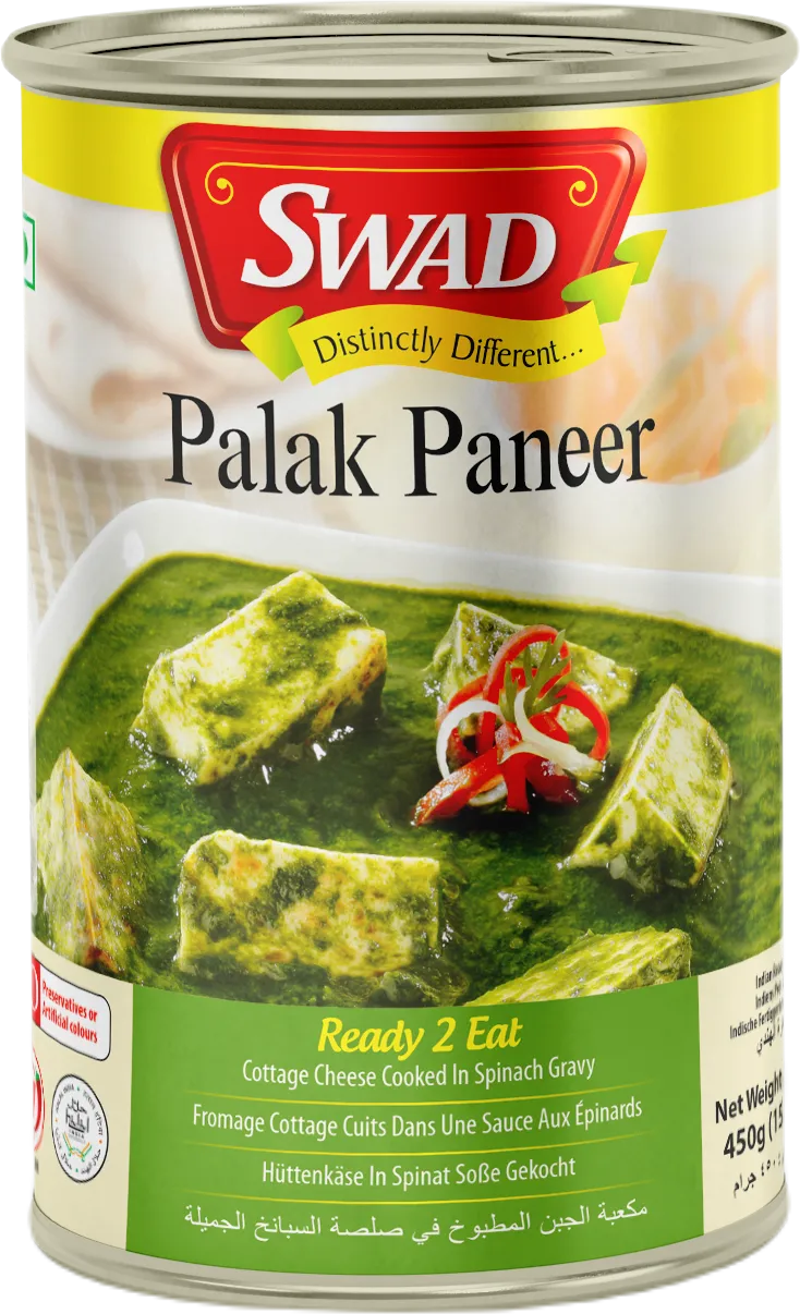 Swad Ready to Eat Palak Paneer Swad Ready to Eat Palak Paneer-Pack Size-450 g