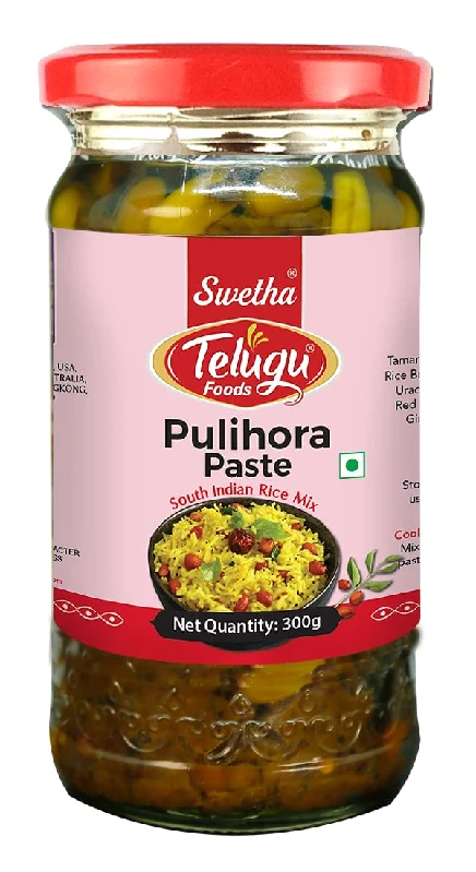 Swetha Telugu Foods Pulihora Paste Swetha Telugu Foods Pulihora Paste-Pack Size-300 g